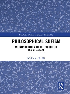 cover image of Philosophical Sufism